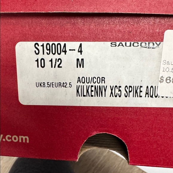 Saucony Kilkenny XC5 Cross Country Spike Womens Size 10.5 New with Box! - Picture 6 of 6